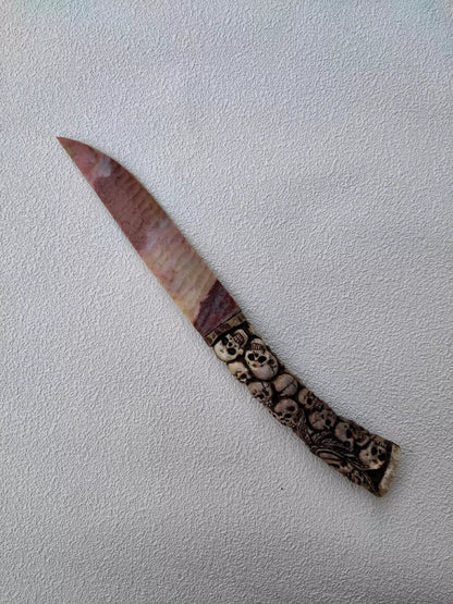 Custom Carved & Dyed Designs | Unsharpened Edge Extended Lead Time | Contact Before Purchase